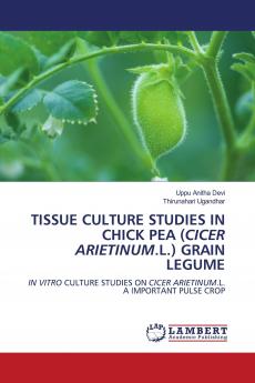 TISSUE CULTURE STUDIES IN CHICK PEA (CICER ARIETINUM.L.) GRAIN LEGUME