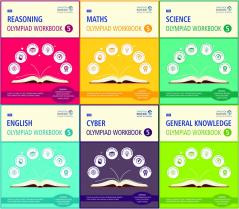 Olympiad Books For Class 5 - Reasoning Maths Science English Cyber & GK