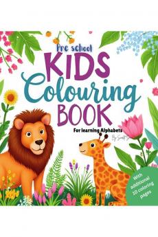 Preschool kids colouring book: For Alphabet learning