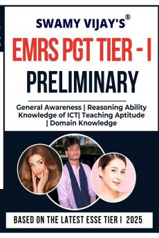 EMRS PGT TIER - I Preliminary: EMRS STAFF SELECTION EXAM (ESSE)-2025