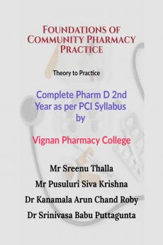 Foundations of Community Pharmacy Practice: Theory to Practice