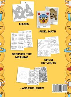 Buy Emoji Activity Book for Kids Ages 4-8: 60+ Emoji Activity Pages ...