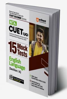 Buy Arihant NTA CUET (UG) 15 Mock Tests English Language |(Section I A ...