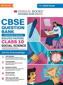 Buy Oswaal CBSE Question Bank Class 10 Social Science Chapterwise and ...