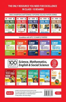 Buy MTG CBSE 10 Years Chapterwise Topicwise Solved Papers Class 10 ...