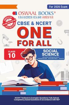 Buy Oswaal CBSE & NCERT One for All Class 10 Social Science (For 2026 ...