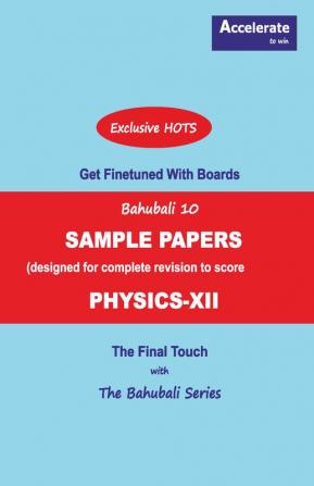 Sample Papers - XII Physics