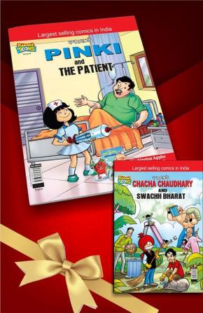 Chacha Chaudhary Pinki Comics In English |Set of 2 Comics|Latest Artwork By Diamond Toons