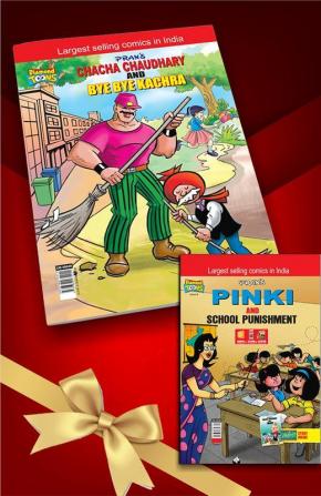 Chacha Chaudhary Pinki Comics In English |Set of 2 Comics|Latest Artwork By Diamond Toons