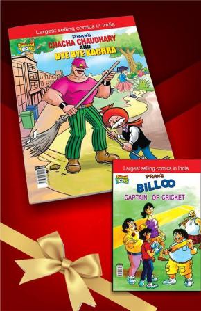 Chacha Chaudhary Billoo Comics In English |Set of 2 Comics|Latest Artwork By Diamond Toons