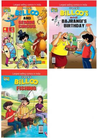 Billoo & Gemini Circus+Billoo Bajrangi's  Birthday+Billoo Fishing