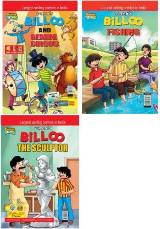 Billoo & Gemini Circus+Billoo Fishing+Billoo The Sculptor