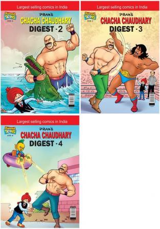 Chacha Chaudhary Digest-2+Chacha Chaudhary Digest-3+Chacha Chaudhary Digest-4