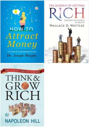 Wealth Books Deluxe Combo(How to Attract Money+The Science of Getting Rich+Think and Grow Rich)