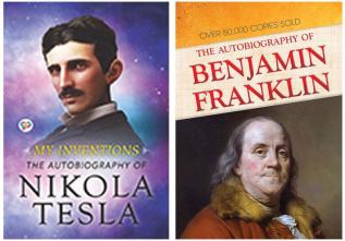 Scientists Autobiographis Combo(My Inventions: The Autobiography of Nikola Tesla+The Autobiography of Benjamin Franklin)