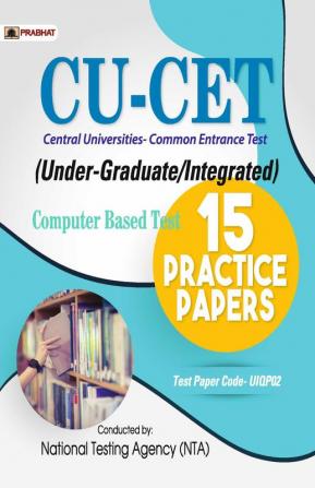 CU-CET Central Universities-Common Entrance Test 15 Practice papers (UIQP02)