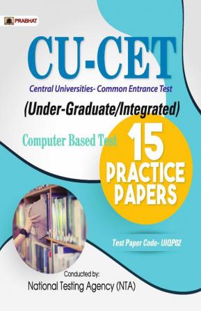 CU-CET Central Universities-Common Entrance Test 15 Practice papers (UIQP02)