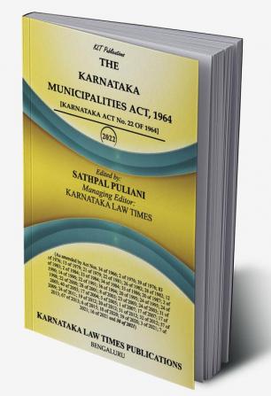 KARNATAKA MUNICIPALITIES ACT