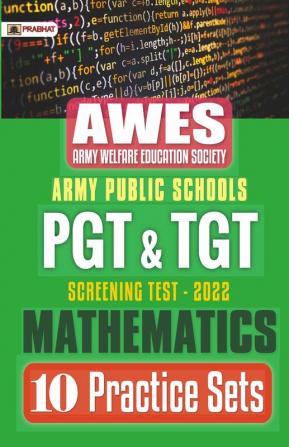 Army Public Schools PGT & TGT screening Test 2021 MATHEMATICS (10 Practice Sets)