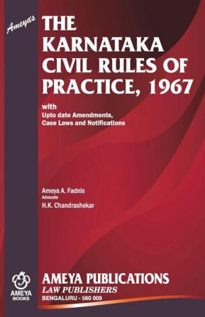 The Karnataka Civil Rules of Practice1967