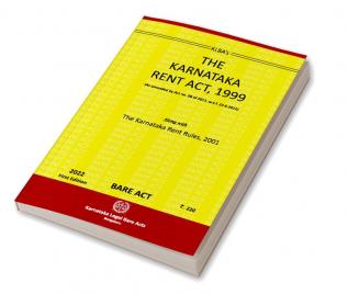 The Karnataka Rent Act 1999.(As Amended By Act No.28 of 2011W.E.F.22-06-2011