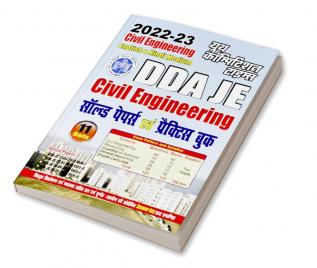 2022-23 DDA JE Civil Engineering Solved Papers & Practice Book