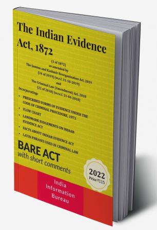 The Indian Evidence Act 1872 (Bare Act)