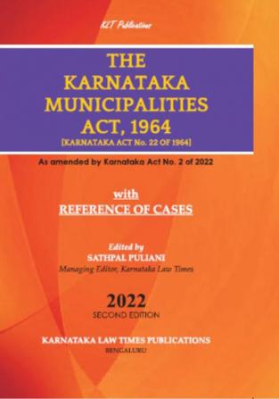 Karnataka Municipalities Act1964(Karnataka Act No-22 Of 1964)