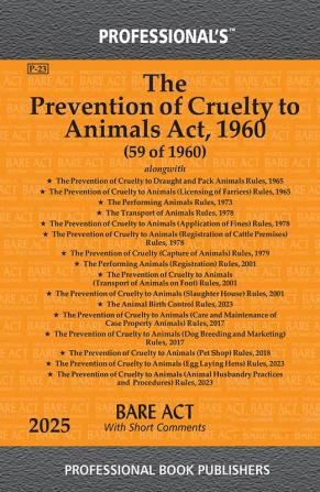 Prevention of Cruelty to Animals Act 1960 alongwith Rules