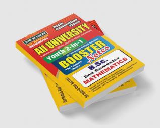 B.Sc. II Semester All University Mathematics Booster Notes Study Material