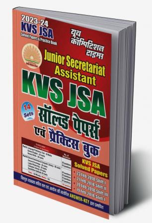 2023-24 KVS/JSA  Solved Papers & Practice Book