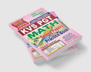 2023-24 KVS PGT Math Solved Papers & Practice Book