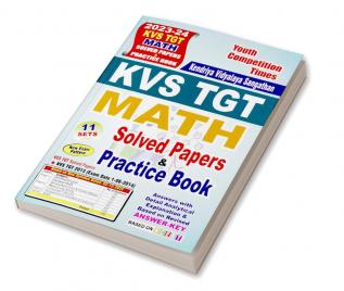 2023-24 KVS TGT Math Solved Papers & Practice Book