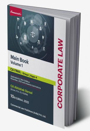 Corporate Law and Allied/Economic Laws (Vol.1) (Main Book)