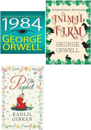 1984 + Animal Farm + The Prophet (Hardback)