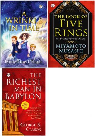 A Wrinkle in Time + The Book of Five Rings + The Richest Man in Babylon (Paperback)