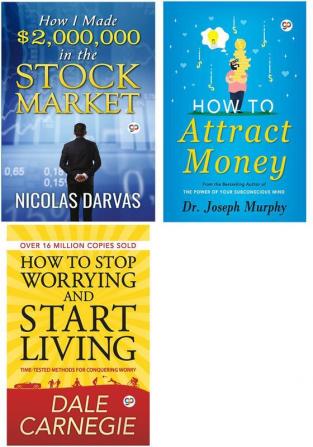 How I Made $2000000 in the Stock Market + How to Attract Money + How to Stop Worrying and Start Living (Paperback)