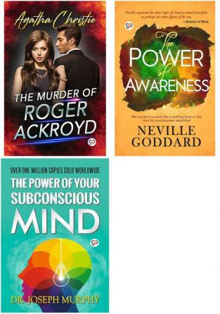 The Murder of Roger Ackroyd + The Power of Awareness + The Power of Your Subconscious Mind (Paperback)