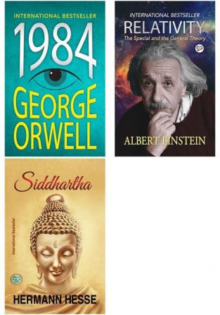 1984 + Relativity + Siddhartha (Paperback)