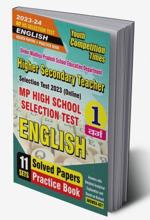 2023-24 MP HS Selection Test English Solved Papers & Practice Book