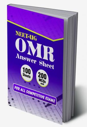 NEET Exam OMR Sheets Of 200 MCQs