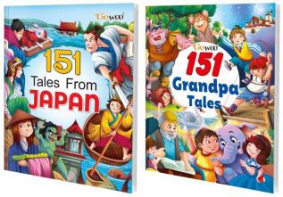 151 Tales from Japan and 151 Grandpa Tales I Set of 2 Books I Perfect match for growing kids