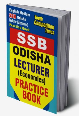 2023-24 SSB ODISHA Lecturer Economics Practice Book