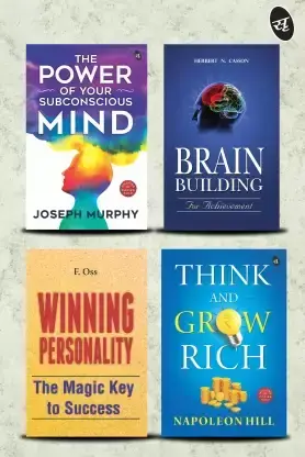 Think And Grow Rich Combo - The Power Of Your Subconscious Mind + Brain Building For Achievement + Winning Personality + Think And Grow Rich