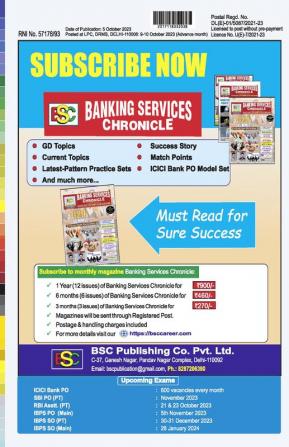 Banking Services Chronicle-October-2023-Issue