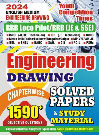 2023-24 RRB JE/SSE Engineering Drawing Solved Papers & Study Material