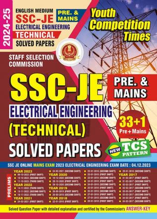 2024-25 SSC JE (Pre & Mains) Electrical Engineering Solved Papers