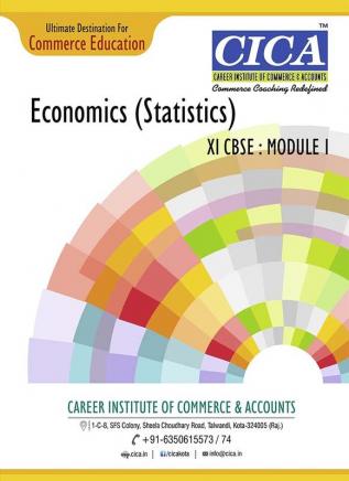 11TH ECONOMICS (STATISTICS) (MODULE 1)