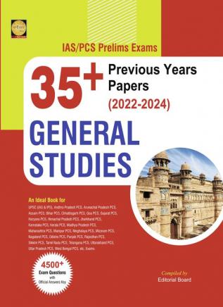 35+ Years IAS/PCS General Studies Subjectwise & Chapterwise Solved Papers