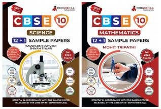 CBSE Class X Sample Paper Books Set | Combo of Set (Mathematics & Science) | According to the latest syllabus prescribed by CBSE